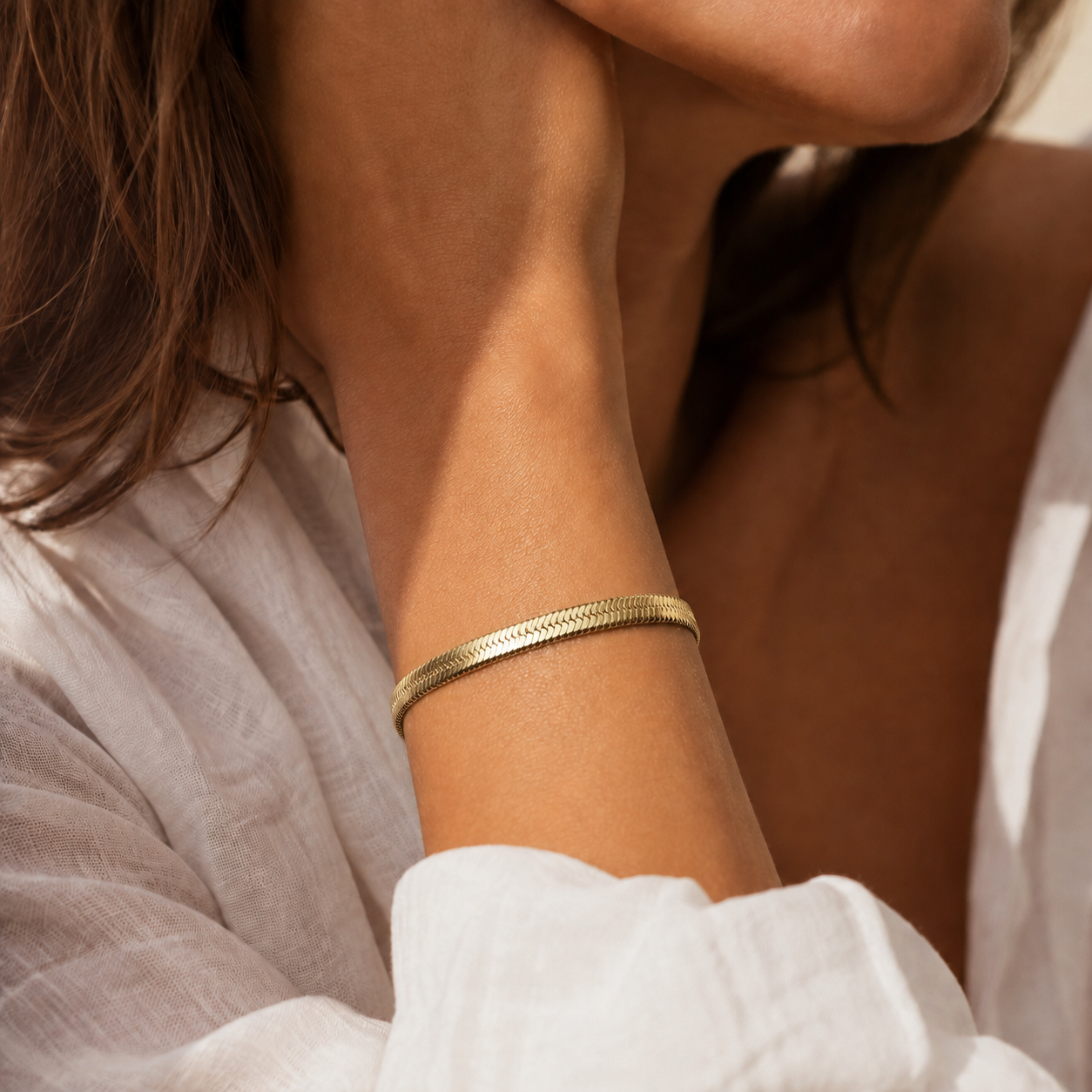 Miami Vibe Bracelet – gold-tone bracelet by The Basics