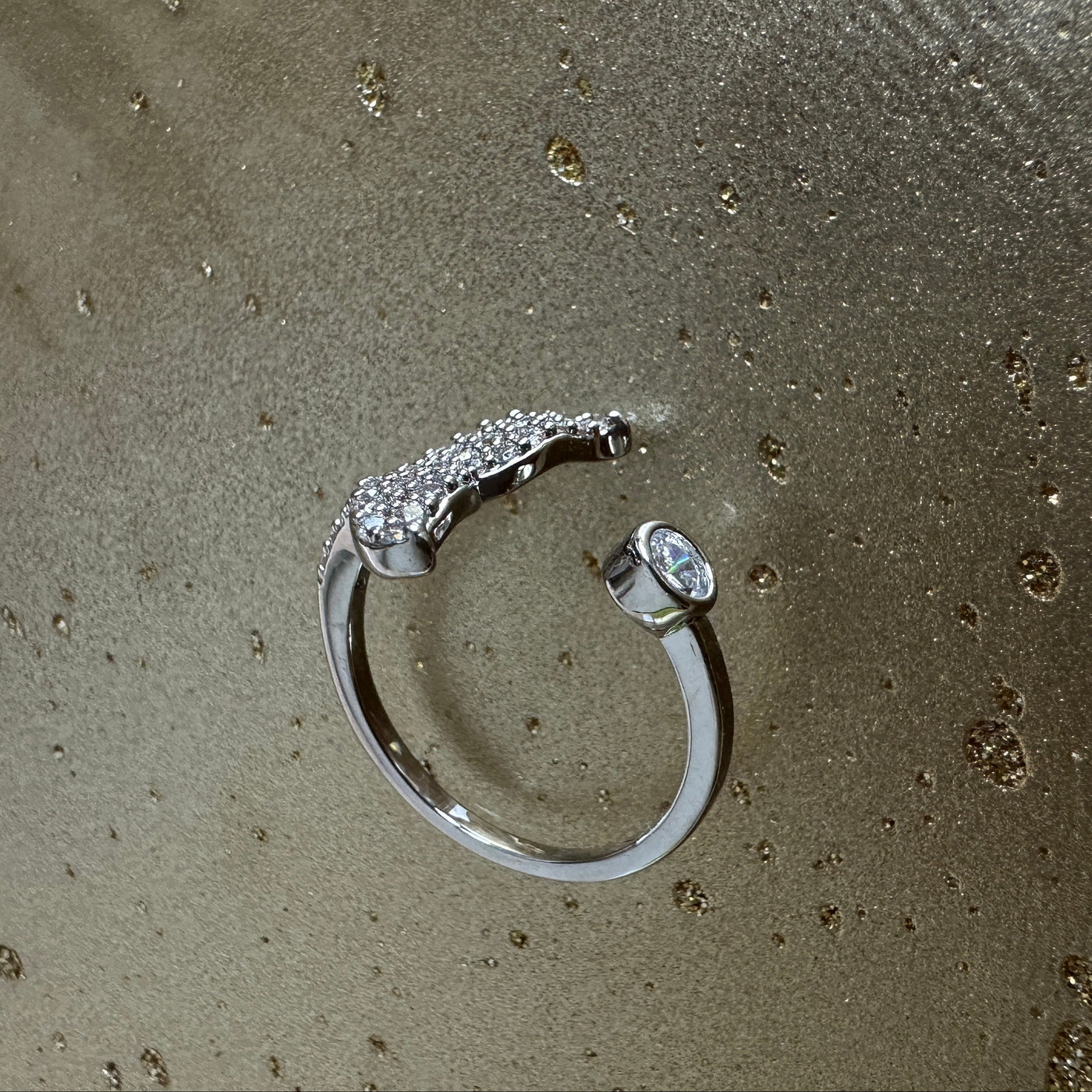 Kauai Adjustable Ring gold-tone ring – alternate view