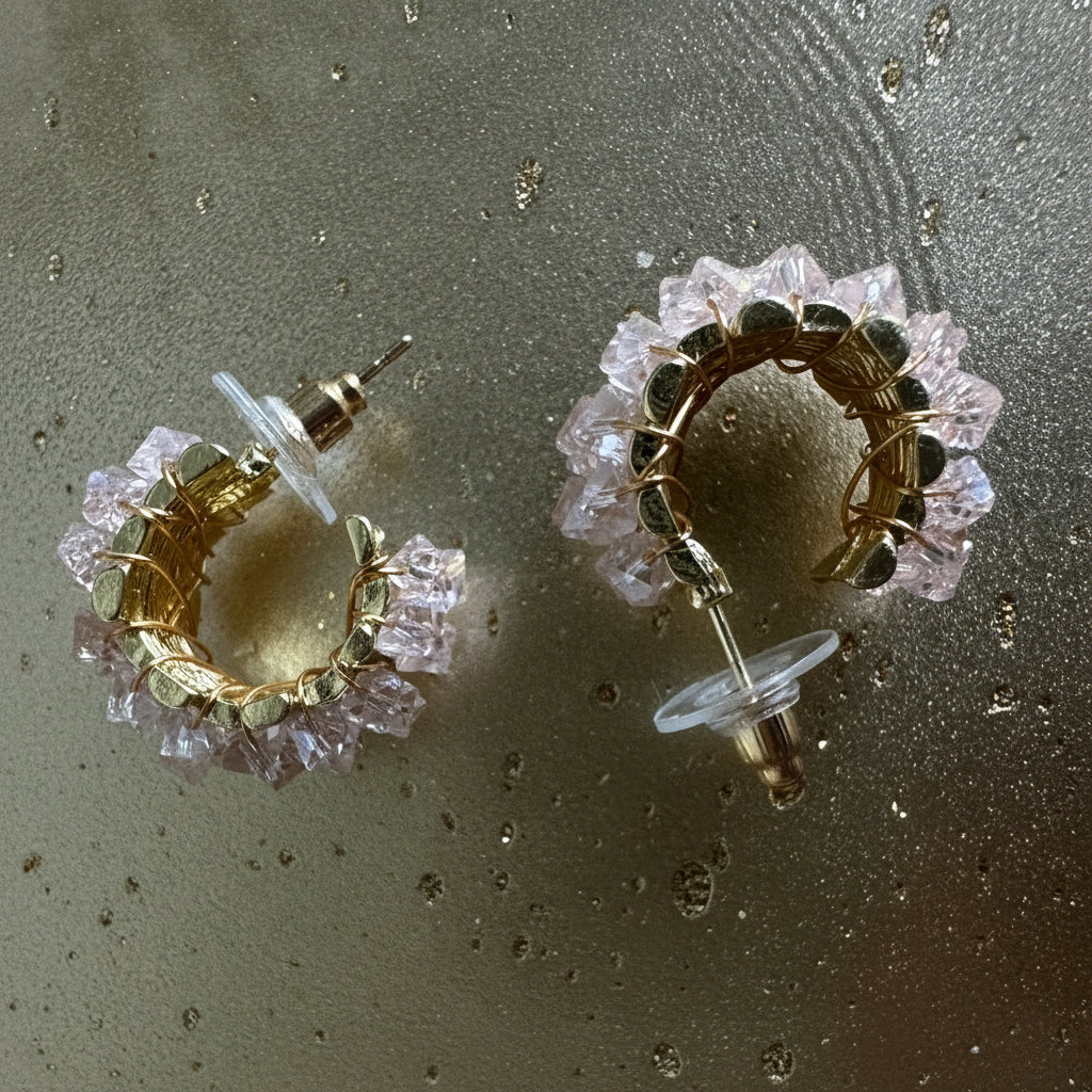 Sorbet Earrings gold-tone earrings – alternate view