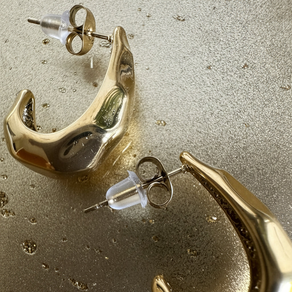 Regina Earrings gold-tone earrings – alternate view