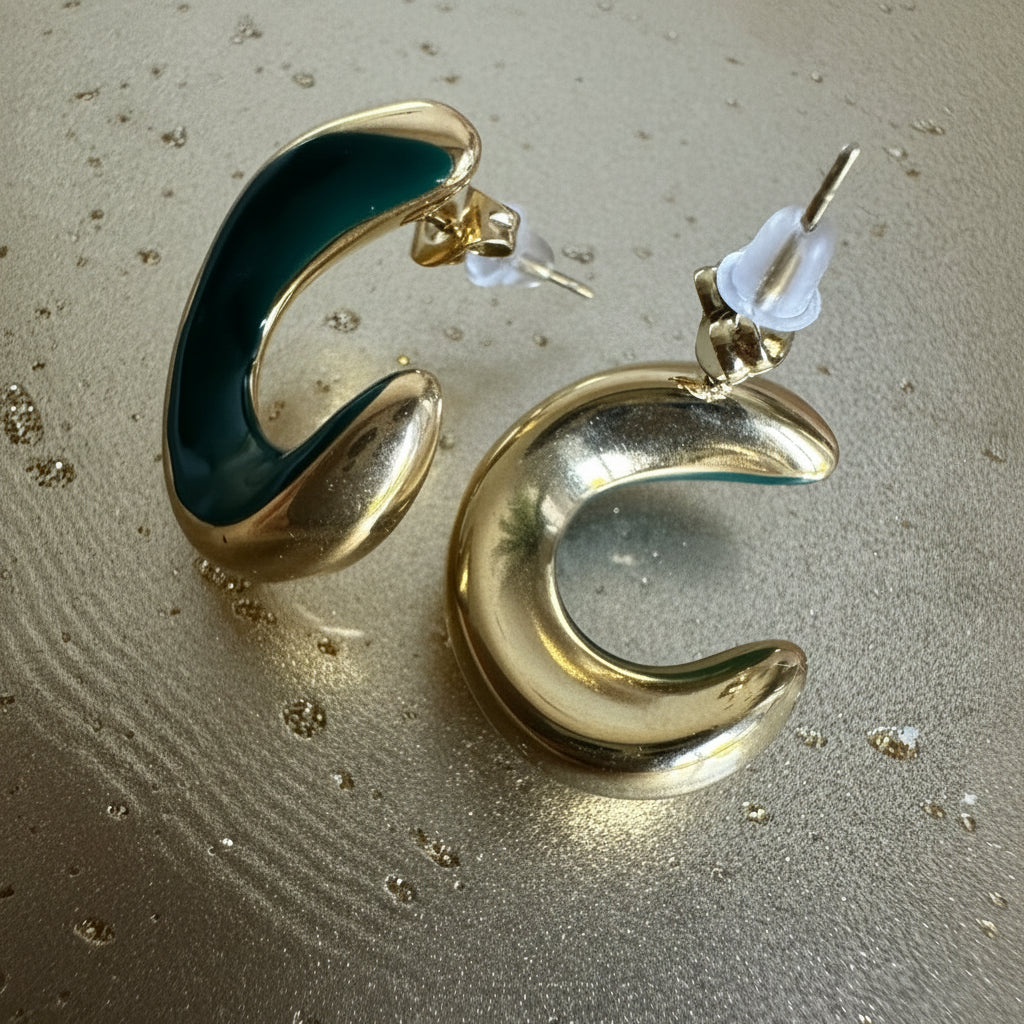 Olivia Earrings gold-tone earrings – alternate view