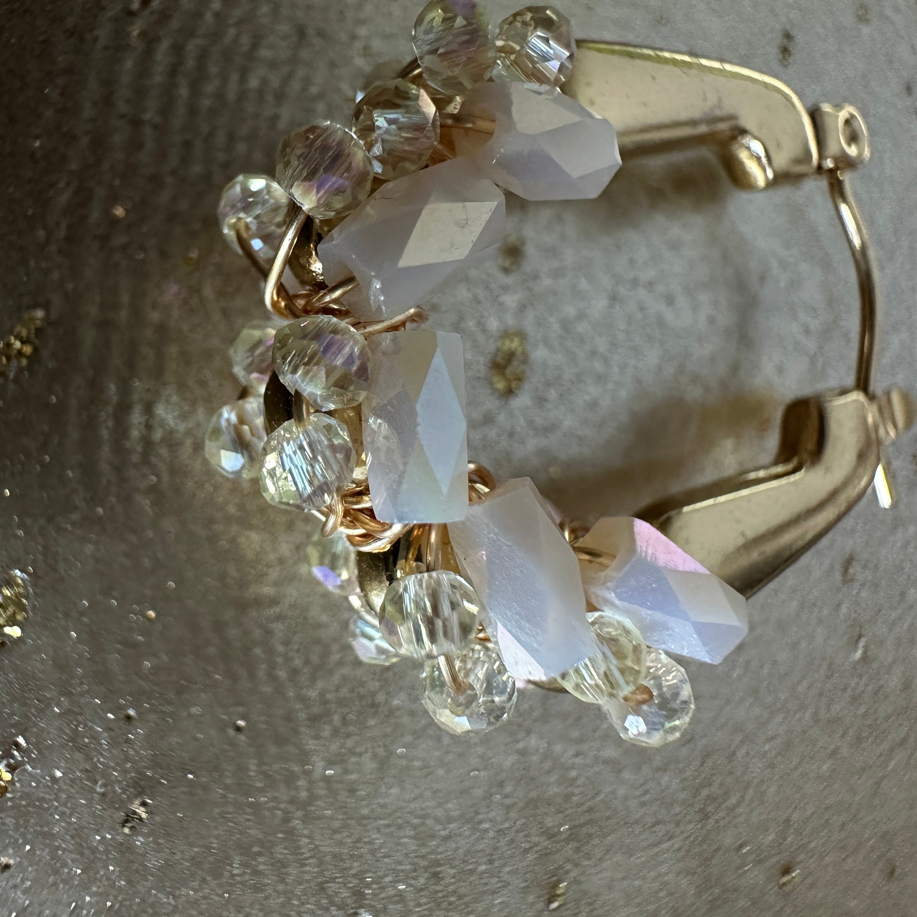 Sprinkle Earrings gold-tone earrings – alternate view
