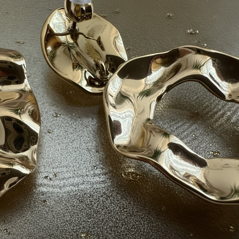 Dazzle Earrings gold-tone earrings – alternate view