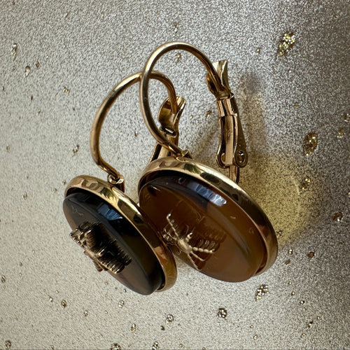 Americano Earrings gold-tone earrings – alternate view