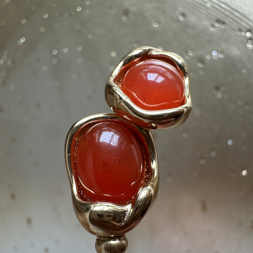 Marmalade Cuff gold-tone bracelet – detail view