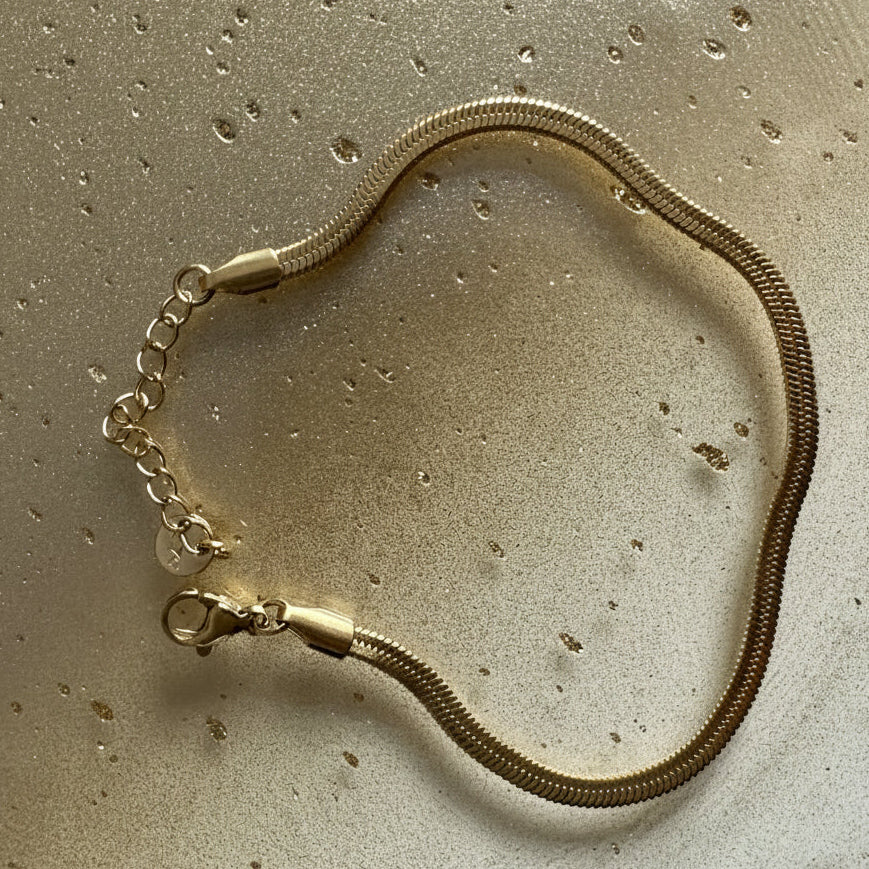 Miami Vibe Thin Bracelet gold-tone bracelet – alternate view